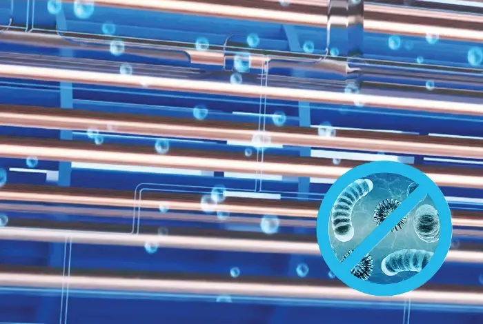 Self-cleans to protect you from bacteria and dust.